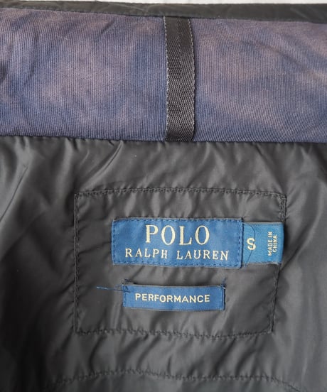POLO RALPH LAUREN Stand Collar Zip Up Jacket BK