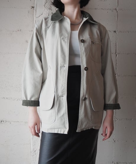 1980's L.L.Bean Round Corduroy Collar Hunting Jacket IVKA