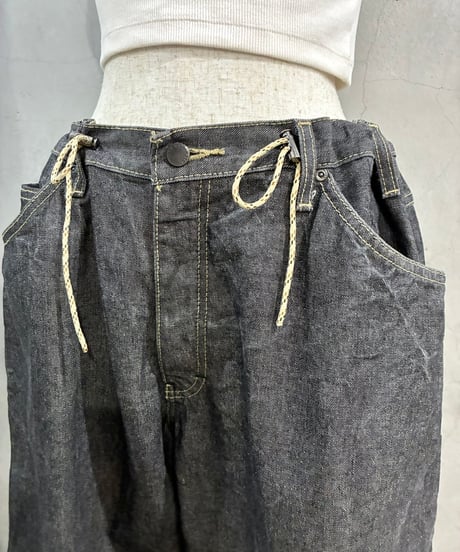 REMAKE Dickies Drawstring Denim Shorts BK