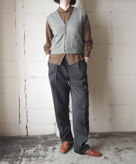 1980's Eddie Bauer Wool V Neck Vest GR