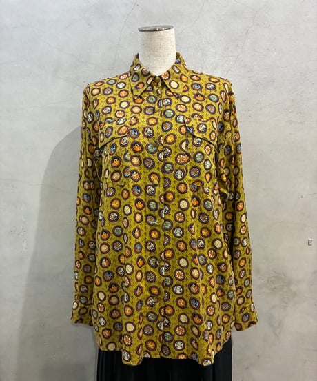 Jean Paul GAULTIER FEMME Circle Pattern Shirt KA