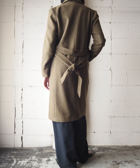 GANNI Double Breasted Long Coat KA