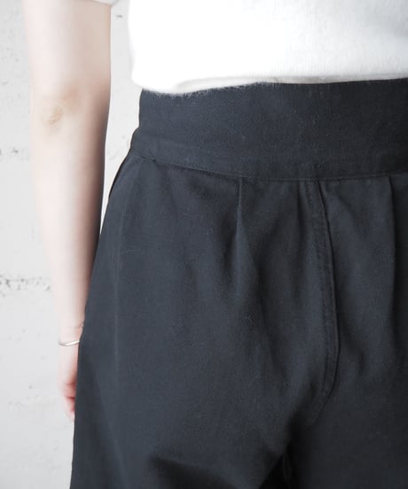 1960's Italy Gurkha Shorts Piece dyeing BK