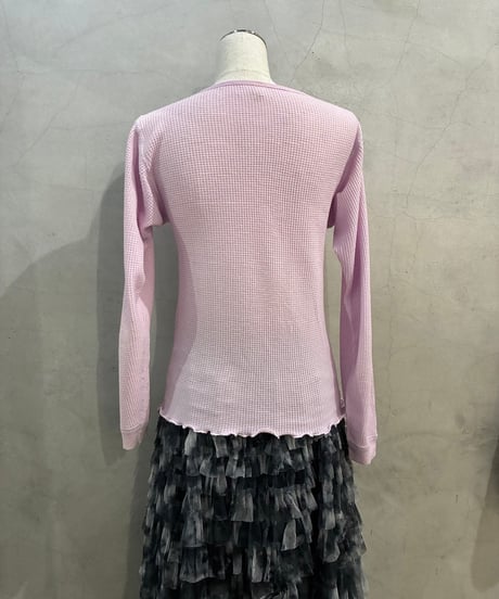 Remake Vintage Ruffled Hem Thermal LPI