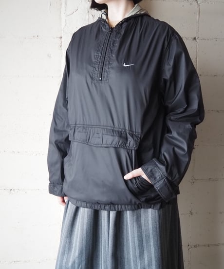 NIKE Nylon Anorak Jacket BK