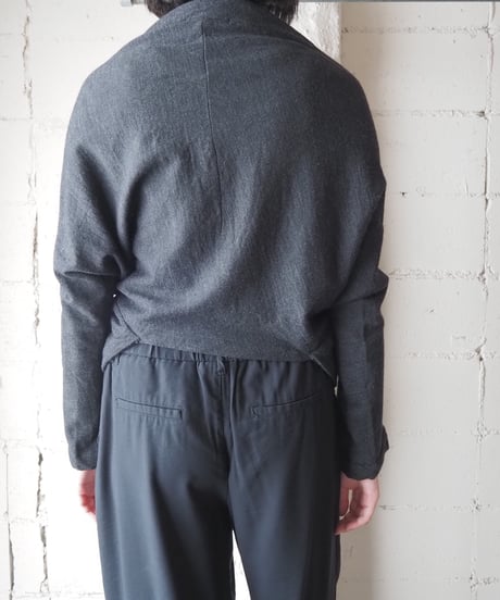 Yohji Yamamoto Deformation Knit Cardigan DGR