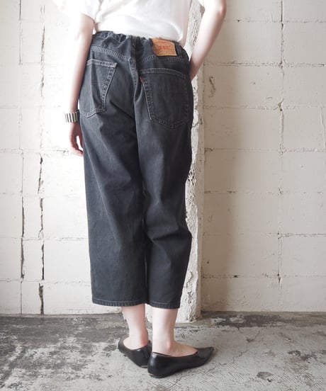 Remake Levi's USA Drawstring Denim Pants BK