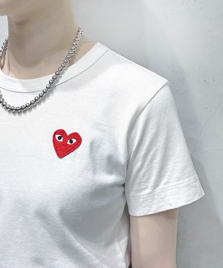 PLAY COMME des GARÇONS One Point Tee WH