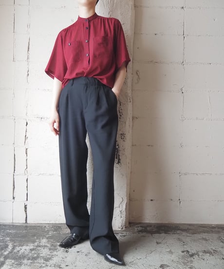 HANAE MORI Stripe Pullover Shirt REBK