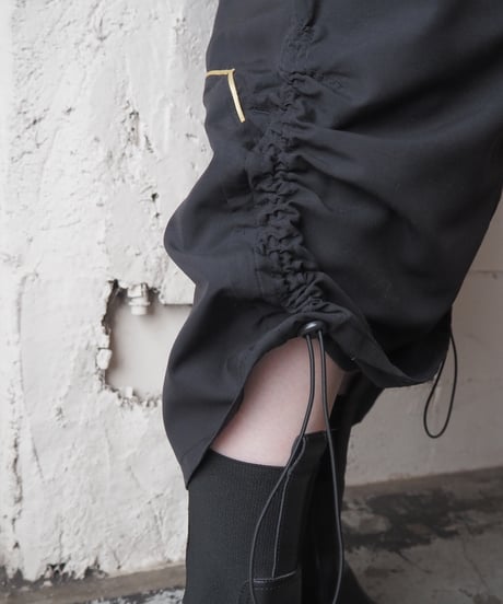 Remake adidas Drawstring Track Skirt BK YE