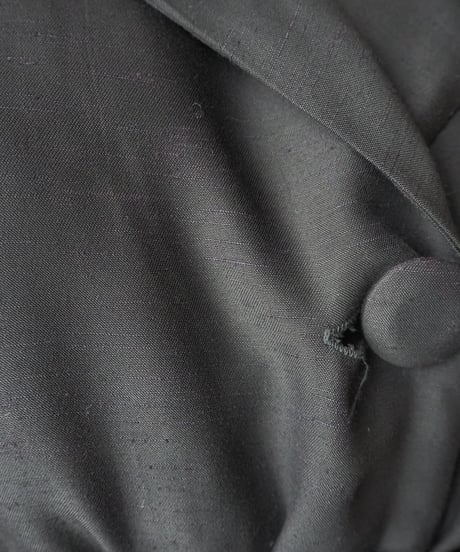 1950-60's Vintage Short Sleeve Open Collar Pleated DressBK