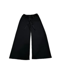 MAX STUDIO Rayon Mix Easy Pants BK