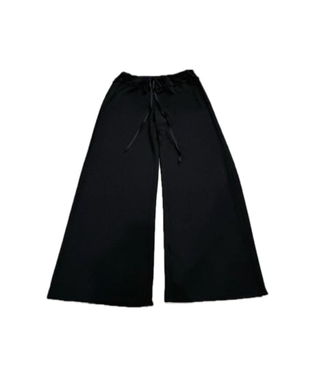 MAX STUDIO Rayon Mix Easy Pants BK