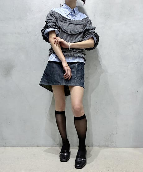 3.1 Phillip Lim Ruffled Short Sleeve Knit GR