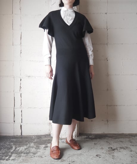 Chloé Flared Sleeve Knit Dress BK