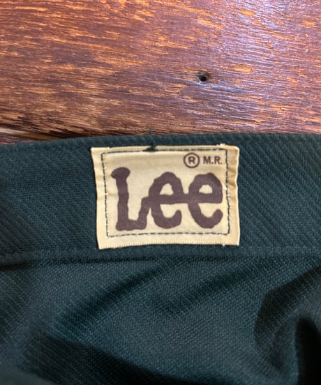 1970's Lee Polyester Center-Crease Flare Pants GN