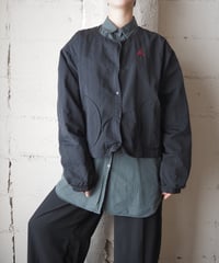 NIKE JORDAN Collarless Snap Jacket BK