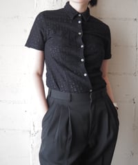 Woodpecker Lace S/S Shirt BK