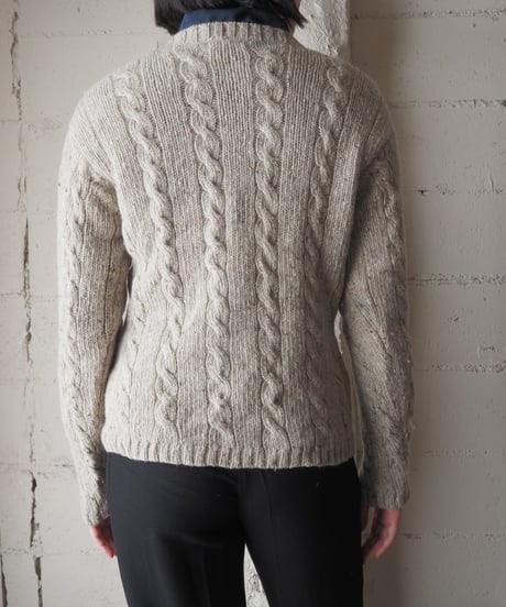 LAUREN Ralph Lauren Wool Cable Knit Cardigan BE