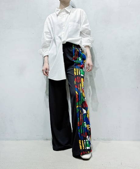 adidas × RICH MNISI Pattern Wide Track Pants BKYERE