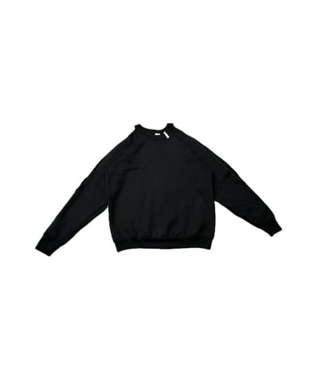REMAKE Cutout Shoulder Sweat BK