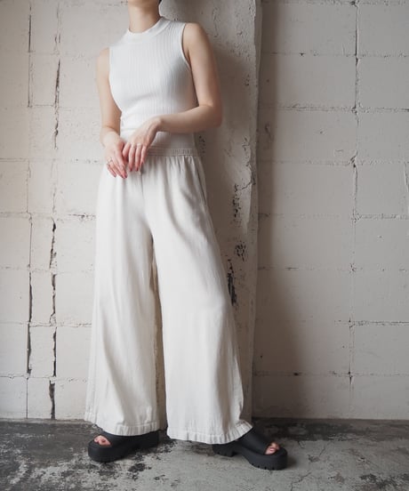 MAX STUDIO Linen×Rayon Easy Pants LBE