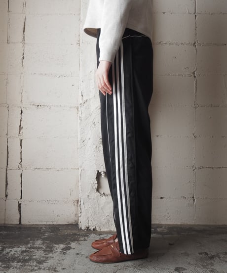 adidas Side Snap Track Pants BK WH