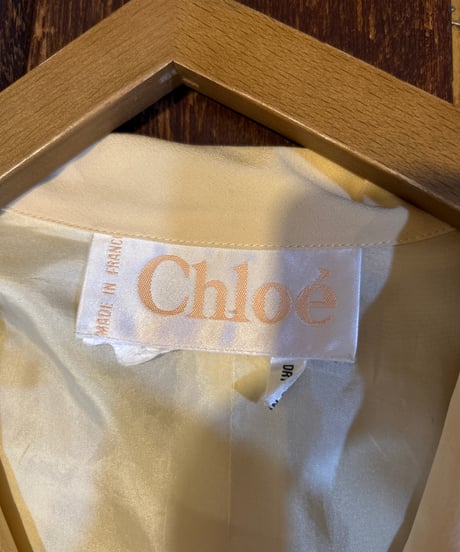 Chloé Sleeveless Open Collar Silk Dress IV