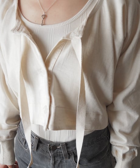 Remake 1950's Armée Française Underpants Cardigan IV