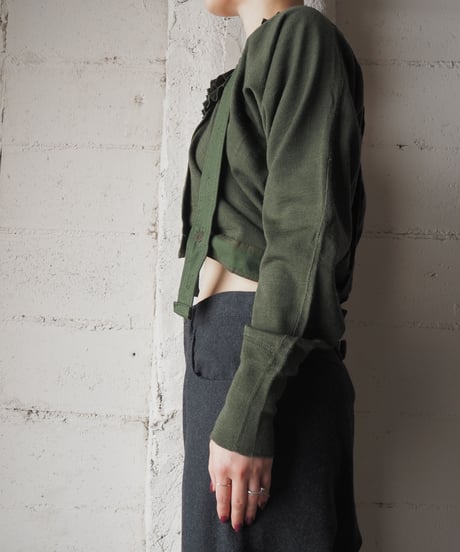 Remake Sweden Military Frilled Underpants Top KA