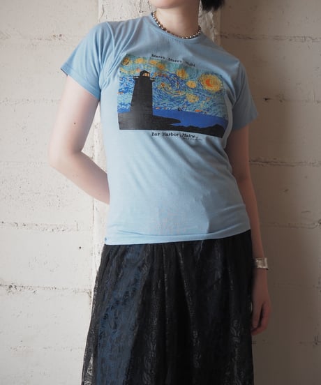 VAN GOGH Starry Starry Night Print Tee LBL