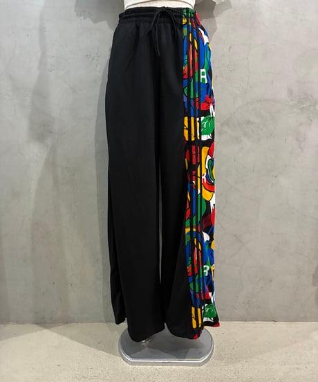 adidas × RICH MNISI Pattern Wide Track Pants BKYERE