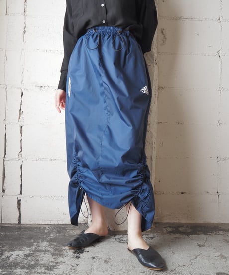 Remake adidas Drawstring Track Pants→Skirt NV