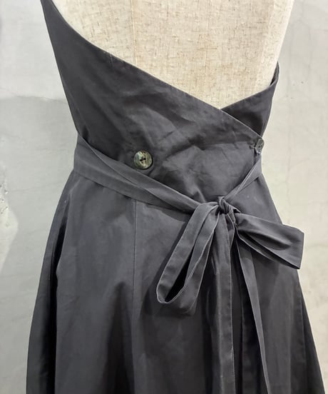 KENZO Halter Neck Wrap Dress BK