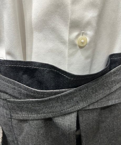 KENZO Hakama Pleated Skirt GR