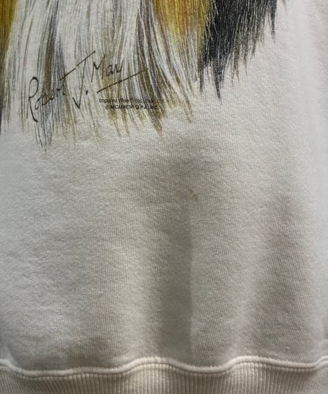 Dog Print Sweat WH