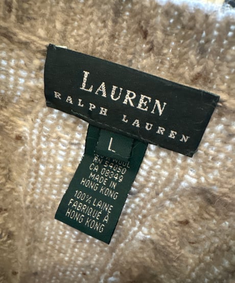 LAUREN Ralph Lauren Wool Cable Knit Cardigan BE