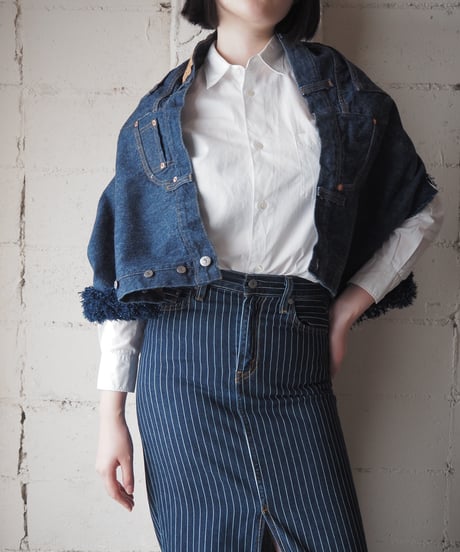 REMAKE Levi's Fringe Vest NV