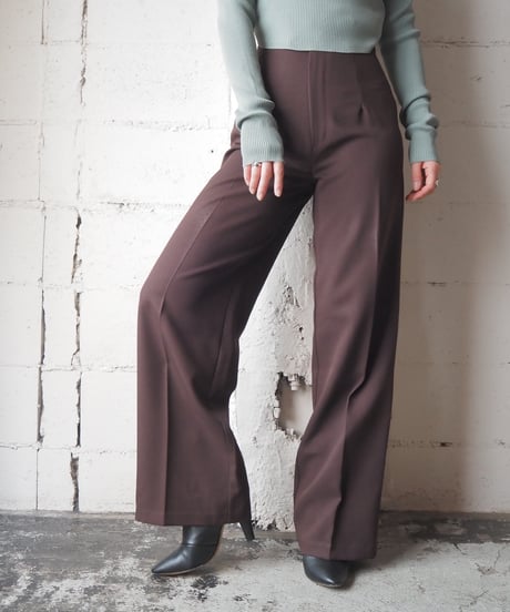 Straight Center Press Pants BR