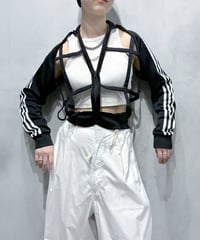 adidas × JEREMY SCOTT Cage Track Jacket BKWH