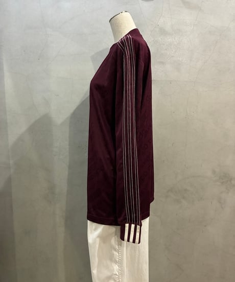 adidas × Alexander Wang Shadow Pattern Inside-Out Design Top BUR