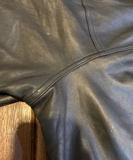 LEATHER ELEMENTS Leather Coverall Jacket BK