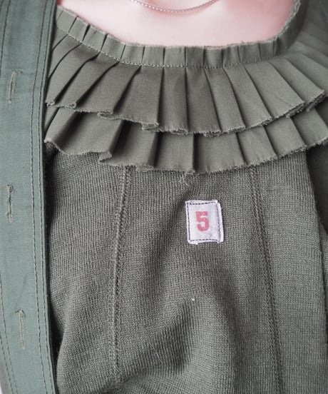 Remake Sweden Military Frilled Underpants Top KA