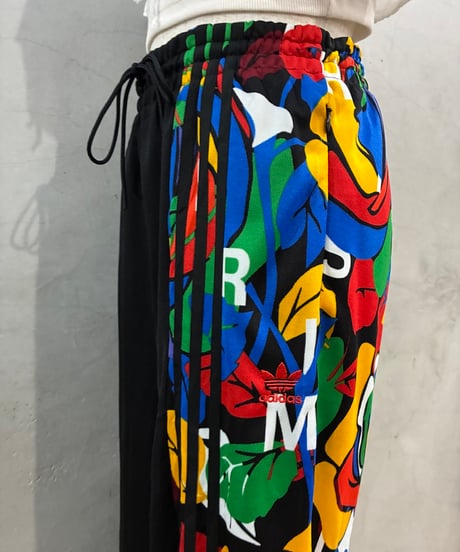 adidas × RICH MNISI Pattern Wide Track Pants BKYERE