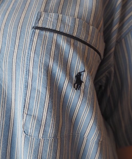 POLO RALPH LAUREN Short Sleeve Pajama Shirt LBL WH