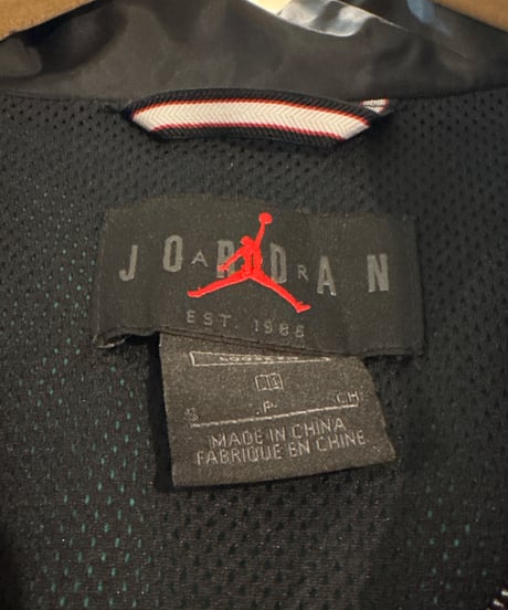 NIKE AIR JORDAN Nylon×Fleece Zip Up Jacket BKPIGN