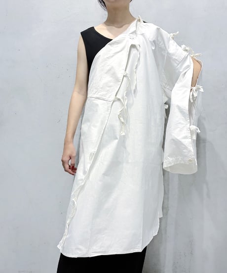 1950-60's Swedish Army Hospital Shirt Coat WH