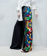 adidas × RICH MNISI Pattern Wide Track Pants BKYERE