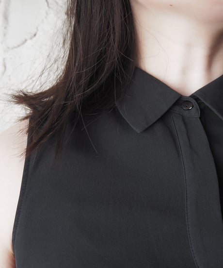 theory Sleeveless Shirt BK