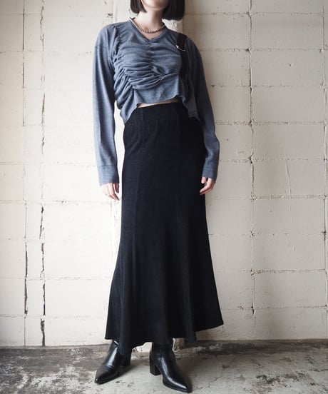 Remake Italian Military Belted Gather Top GR